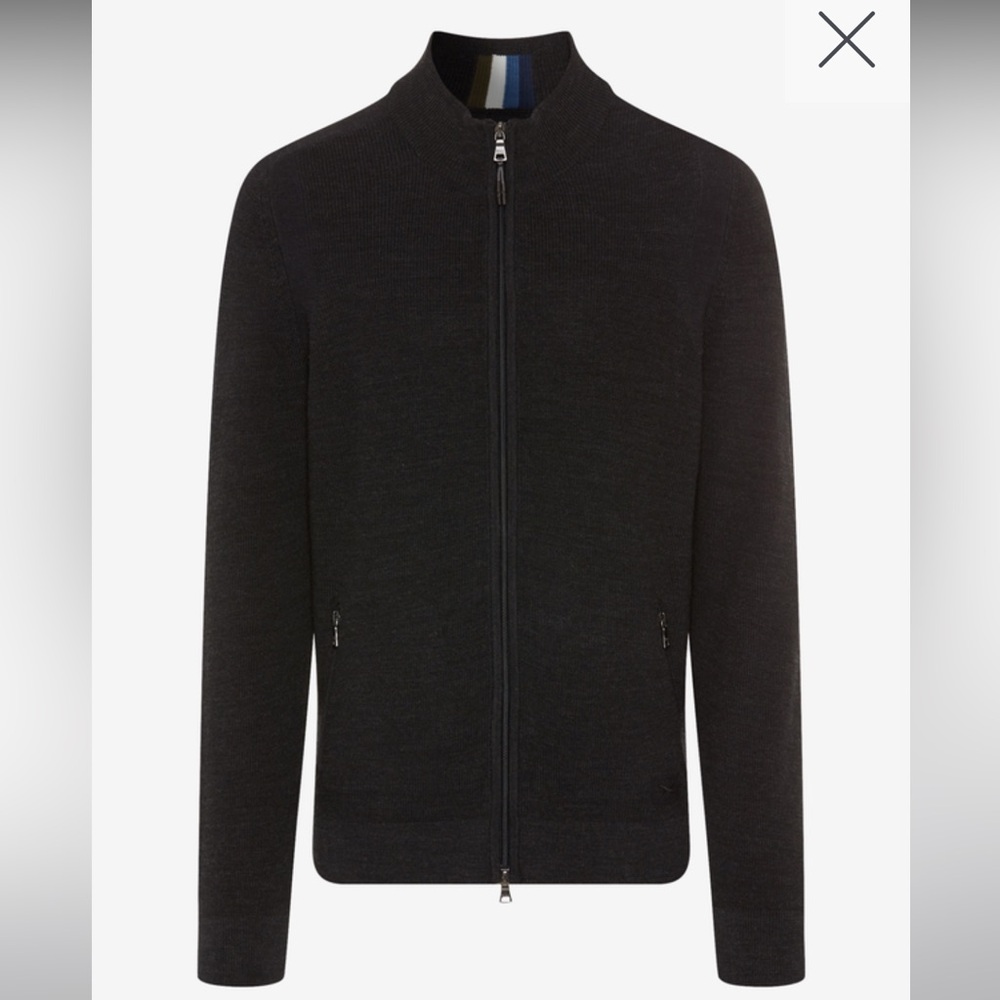Brax Men’s Sweater - Black - Style: JOHN
